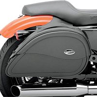 Leather saddlebags come in classic and modern styles