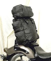 Looking for a sissy bar bag?  Click here for a great place to find a sissy bar bag that's right for your motorcycle and for the way you ride.