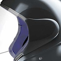 Helmet faceshield pivot mechanism cover