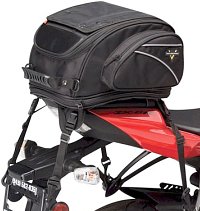 You can find a tail bag for most any motorcycle...