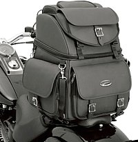 Leather bags look good on cruisers