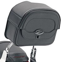 A small sissy bar bag keeps your gear handy