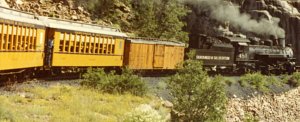 Durango to Silverton Steam Rail Road