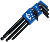 Looking for an Allen wrenches?  Click here for a great place to find a nice set of Allen wrenches you can carry for emergencies.